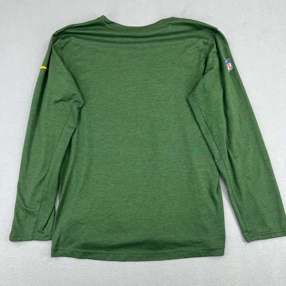 Nike Green Bay Packers Dri-FIT Long Sleeve Shirt Womens‎ M Green NFL Football - Picture 14 of 16